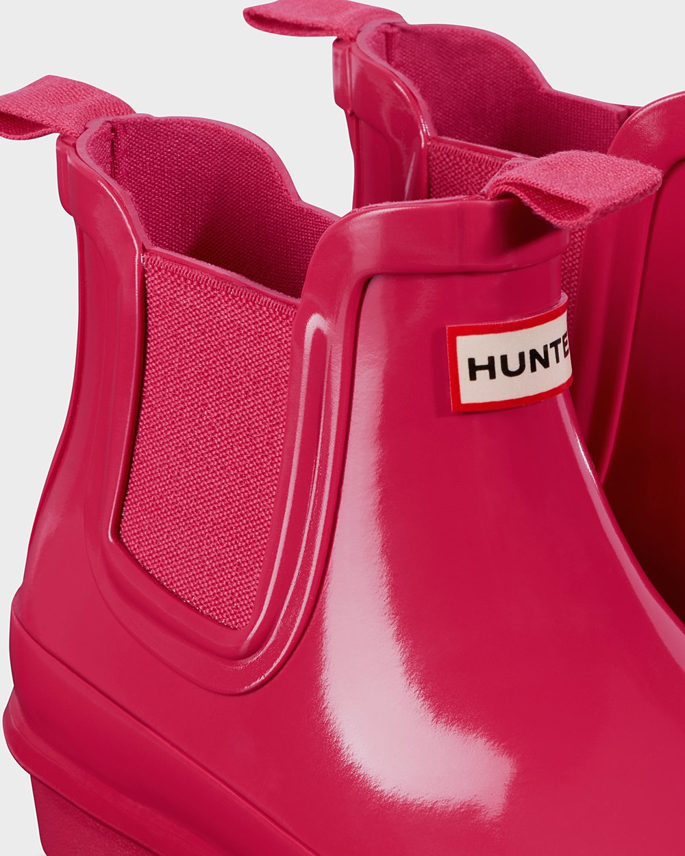 Botas Chelsea Original Big Gloss Hunter Niños - Rosas - 164570IVJ